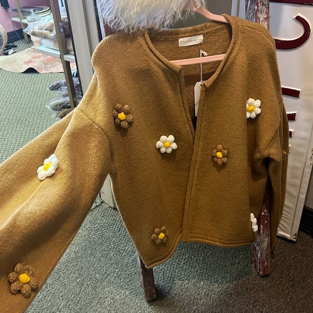 By together flower sweater
